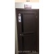 Міжкімнатні двері KORFAD SCALEA SC-04 венге чорне скло